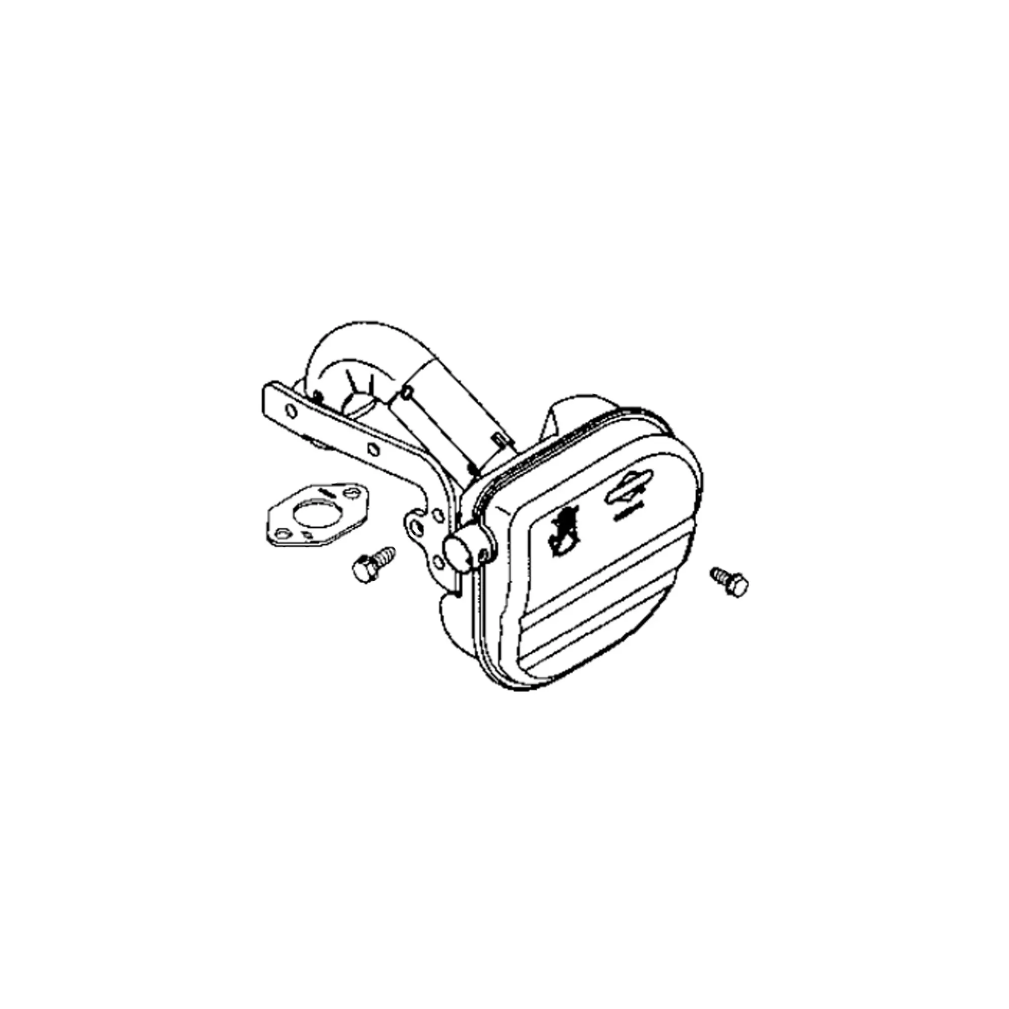 John Deere Muffler - AM130386