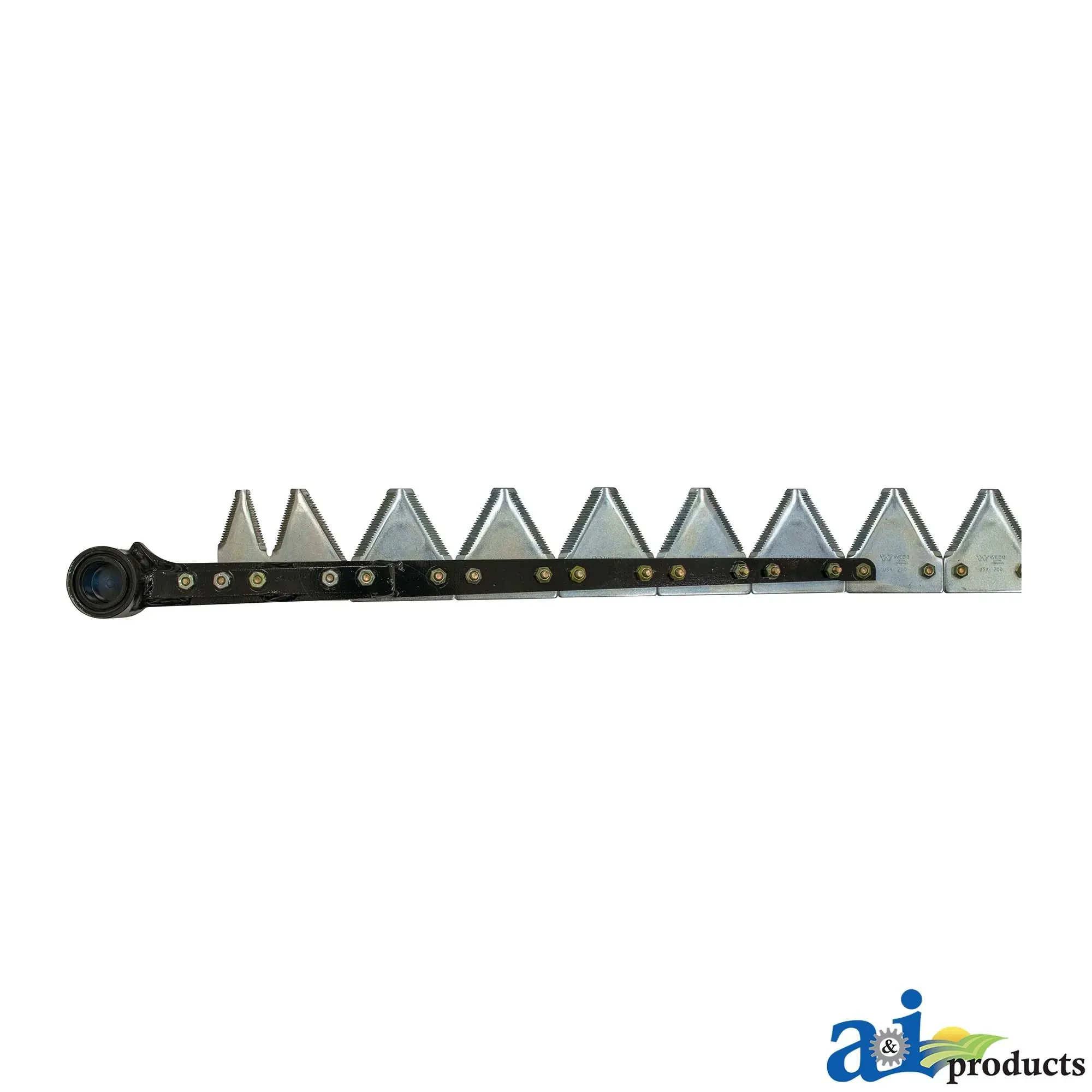 A&I Products Left Side Overserrated Cutterbar, 12 Feet - A-AE49691