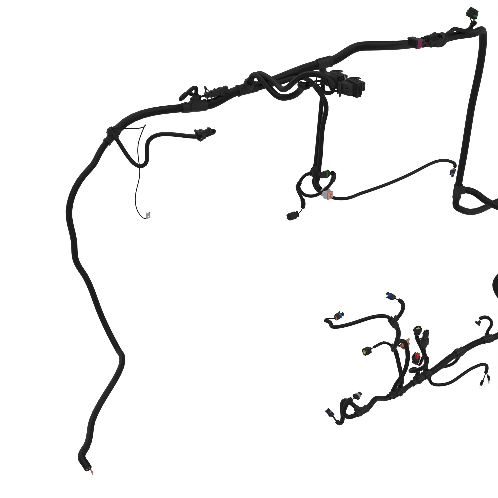 WIRING HARNESS, ENGINE, 6J-CAB, 6CY