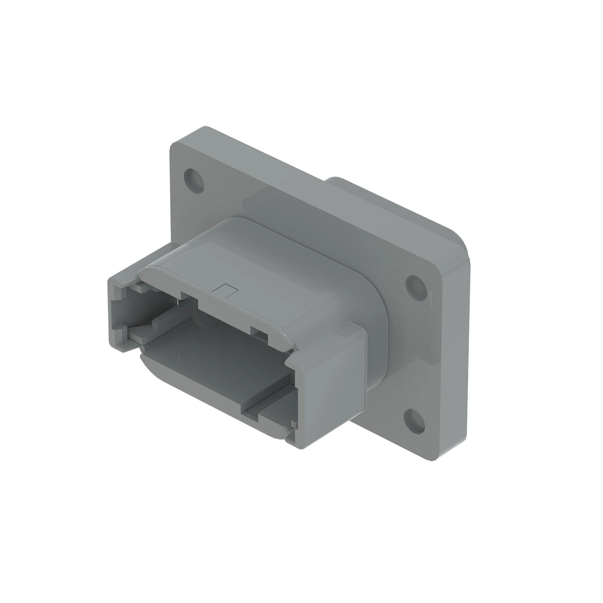 CONN DETUSCH DTM 12W MS GRY PLSTC