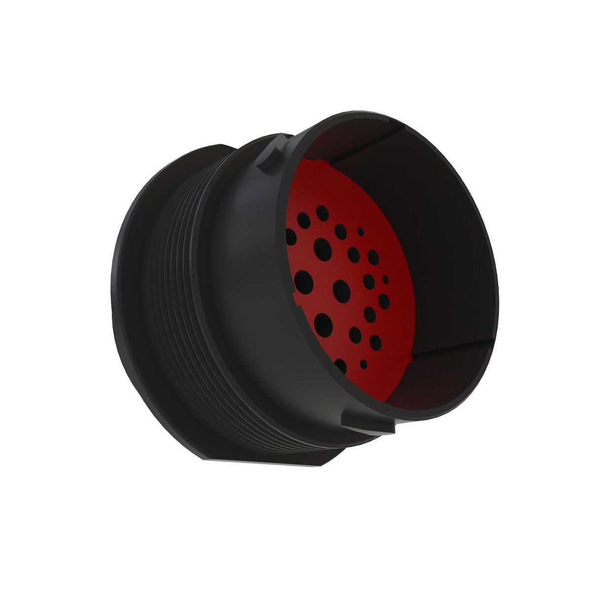 CONN DEUTSCH HDP20 29W FS BLK PLSTC