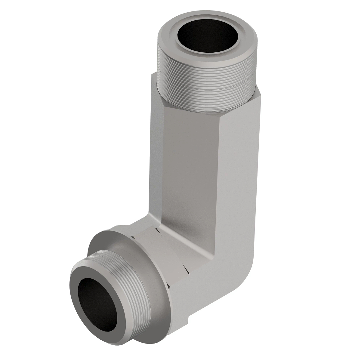 John Deere 90 Deg Elbow Adapter Fitting 20X-20 Long - AT359893