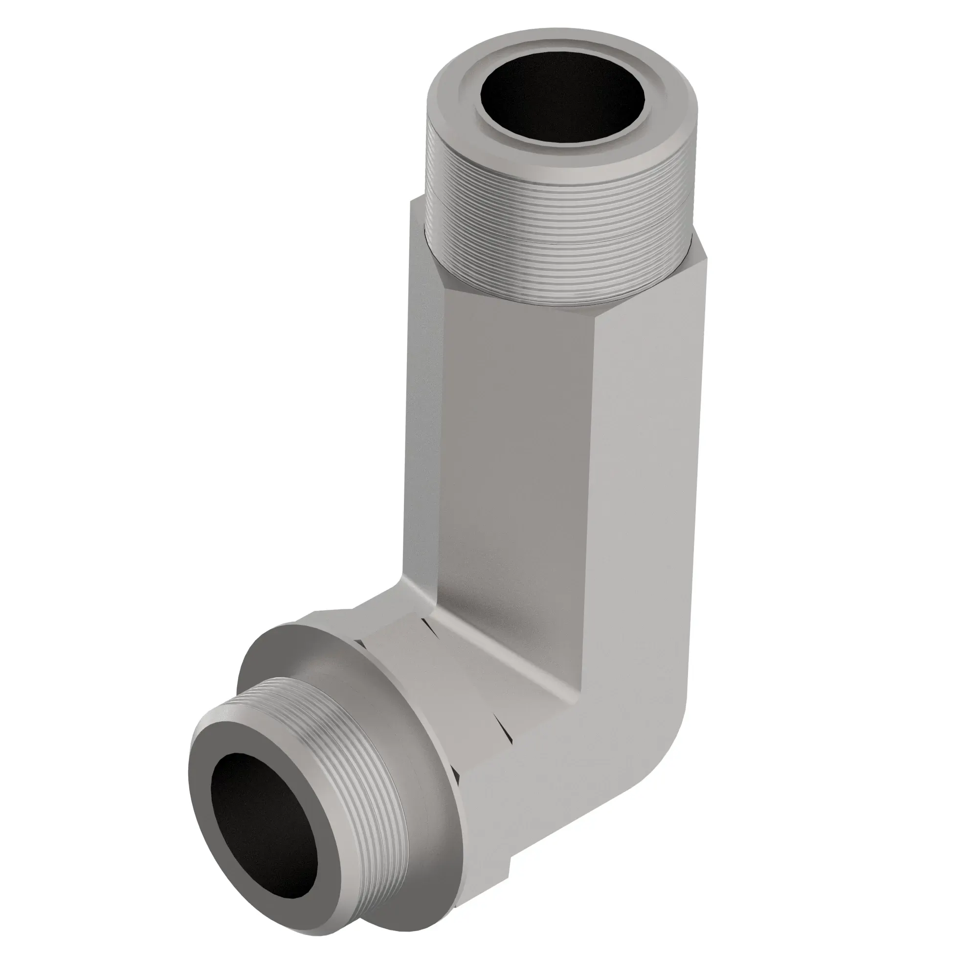 John Deere 90 Deg Elbow Adapter Fitting 20X-20 Long - AT359893