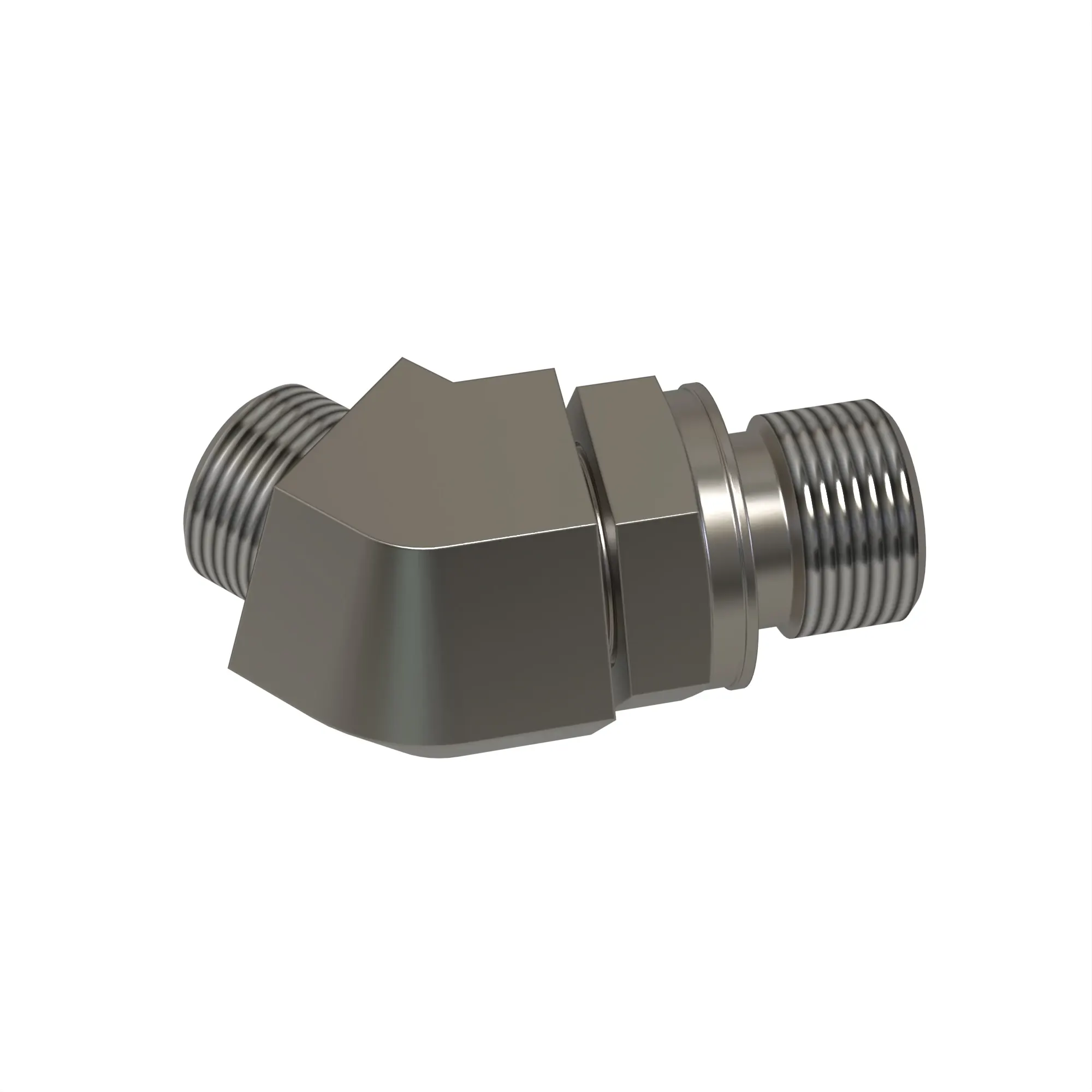 45 DEG ADJ STUD ELBOW (SDE45), ORFS