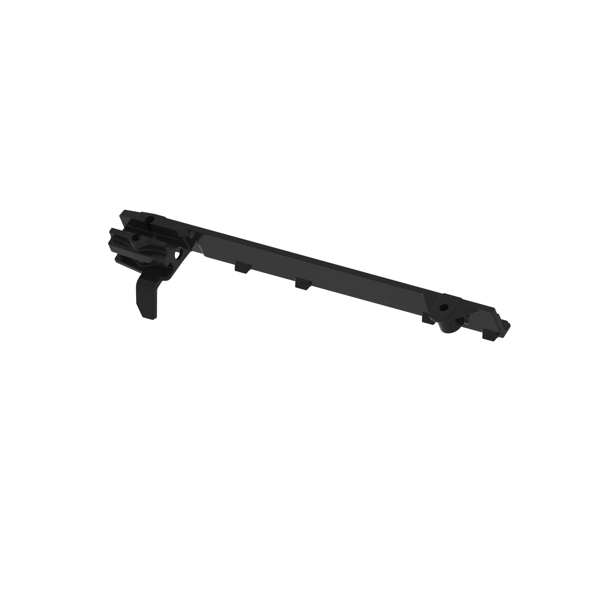 HINGE, CHAIN GUIDE, CATCH, RH