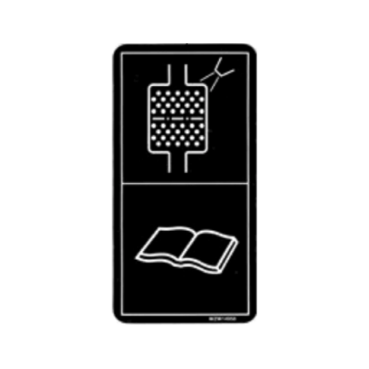 Safety Sticker John Deere Filter Ma