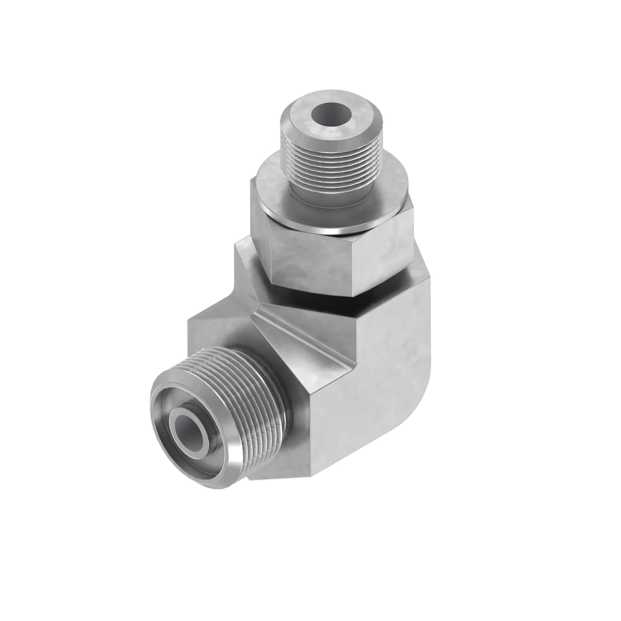 ELBOW FITTING, FLAT FACE SEAL