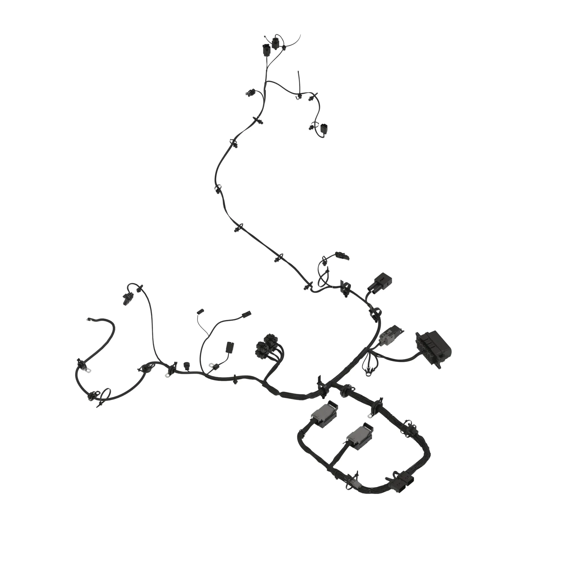 John Deere Left Side Chassis Wiring Harness - AT471728