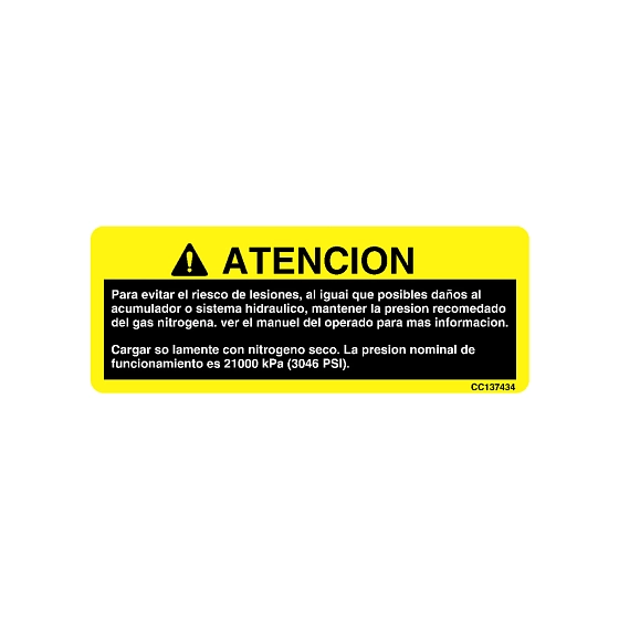 John Deere Label - CC137434