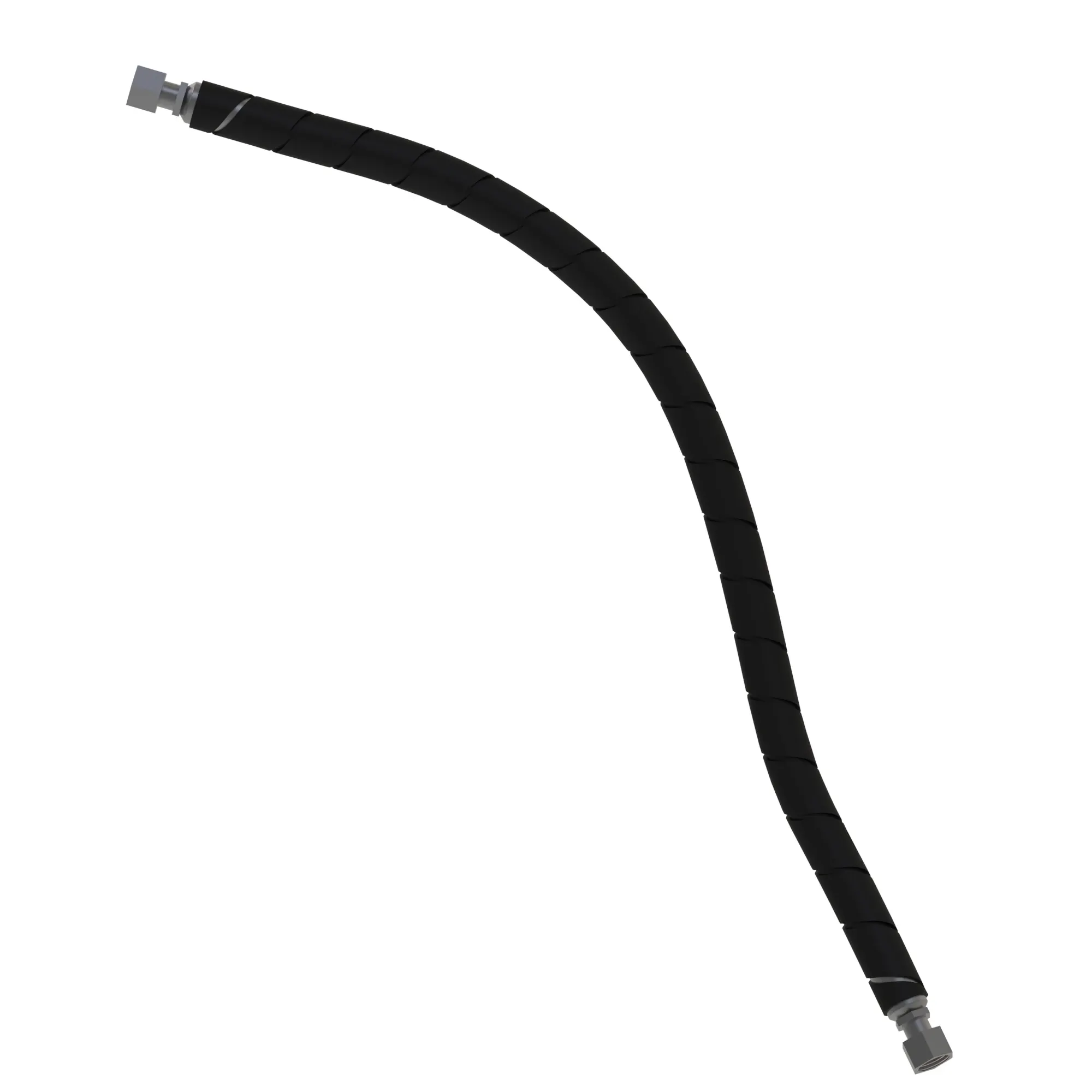 John Deere Grapple Box Cylinder Hydraulic Hose - AT541249