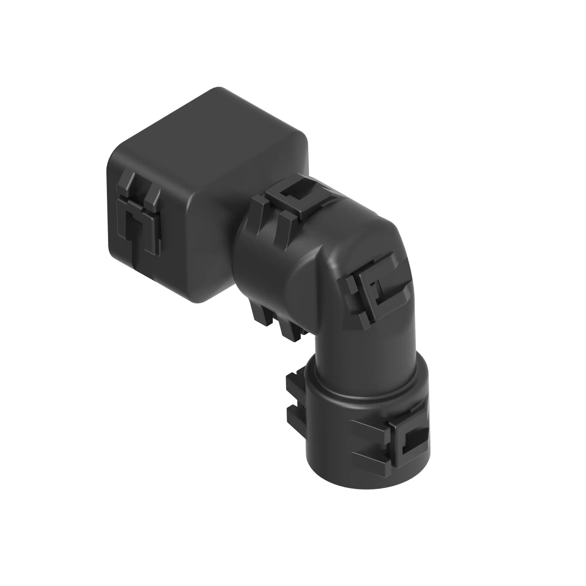 ACCY TYCO AS16 BACKSHELL BLK PLSTC