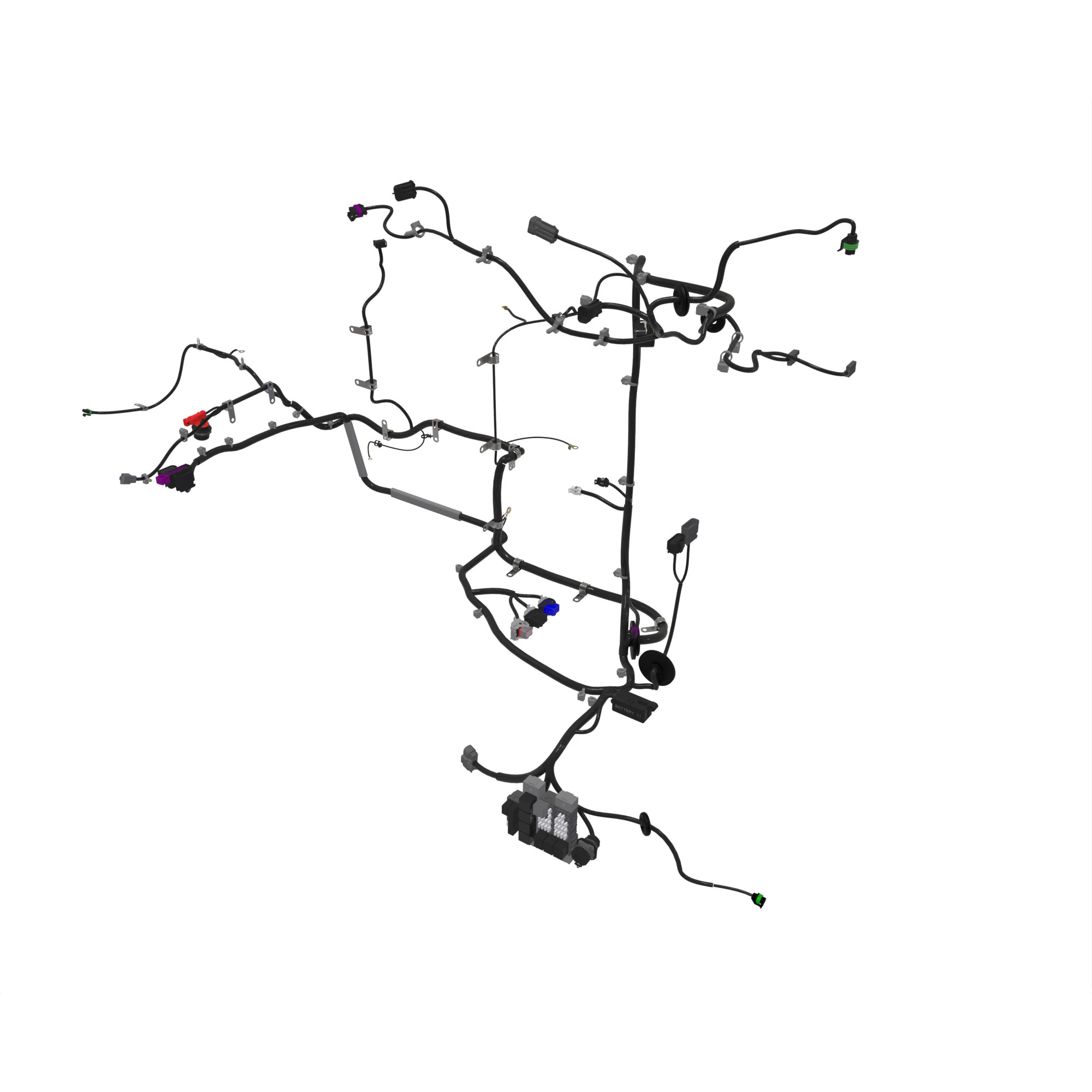 John Deere Rear Cab Wiring Harness - SJ38416