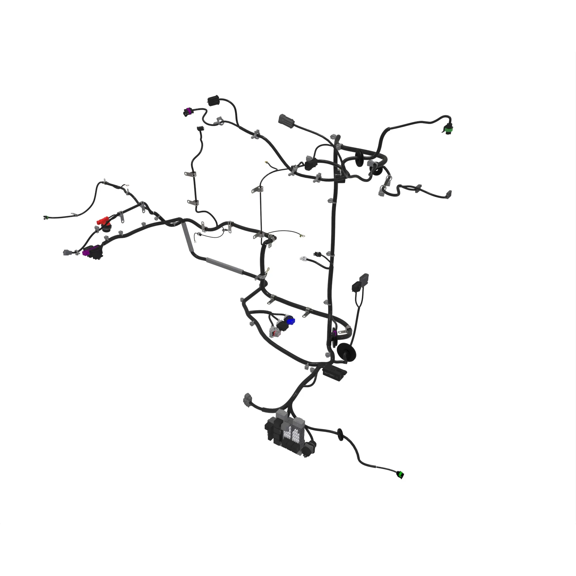 John Deere Rear Cab Wiring Harness - SJ38416