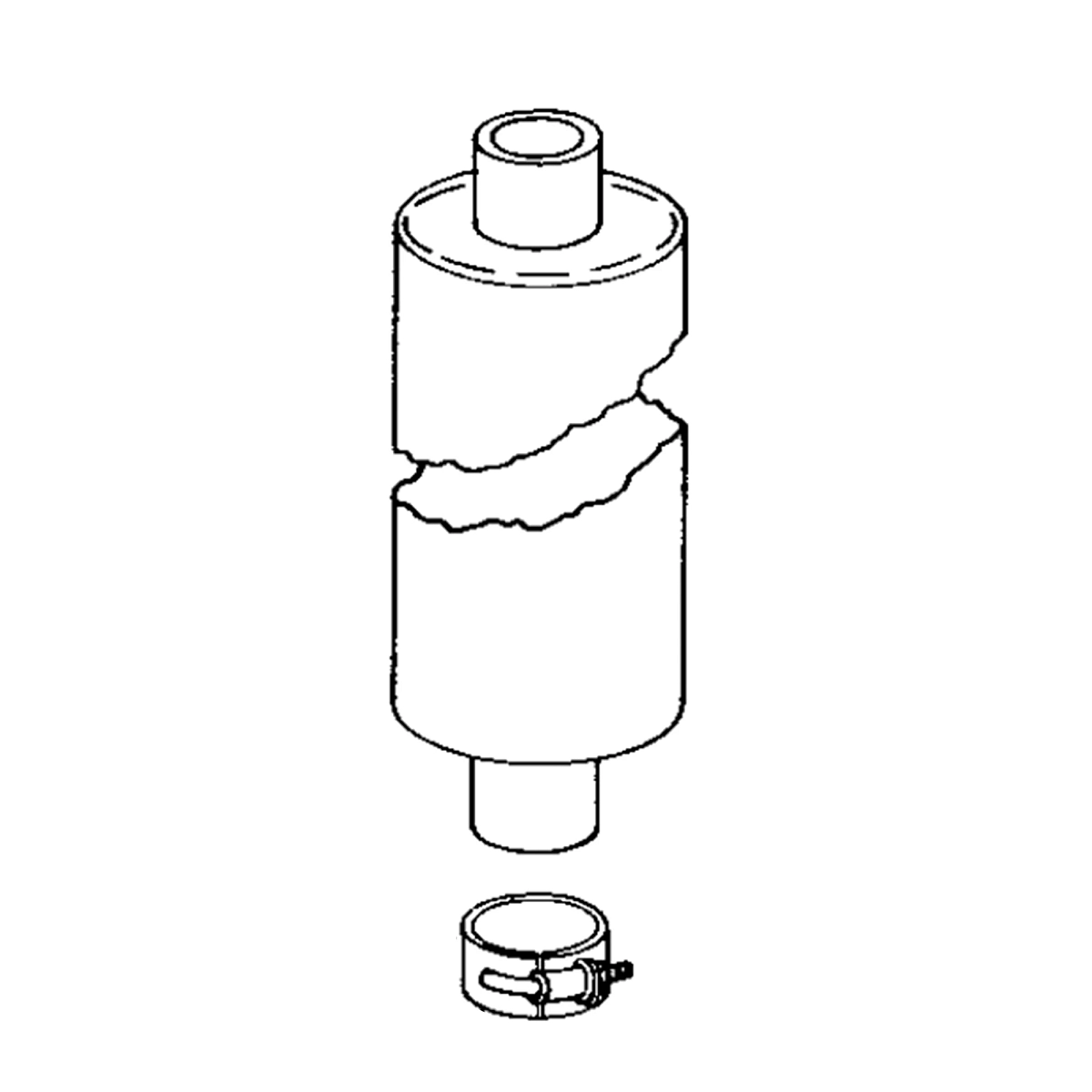 Muffler With Clamp