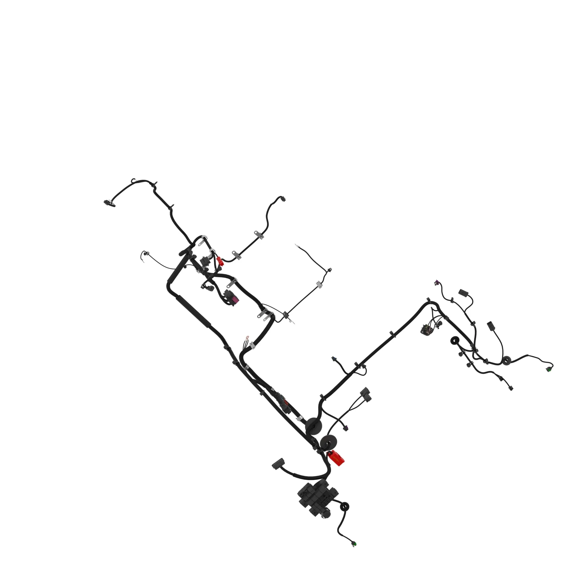 WIRING HARNESS, REAR CAB, 5E 3CYL F
