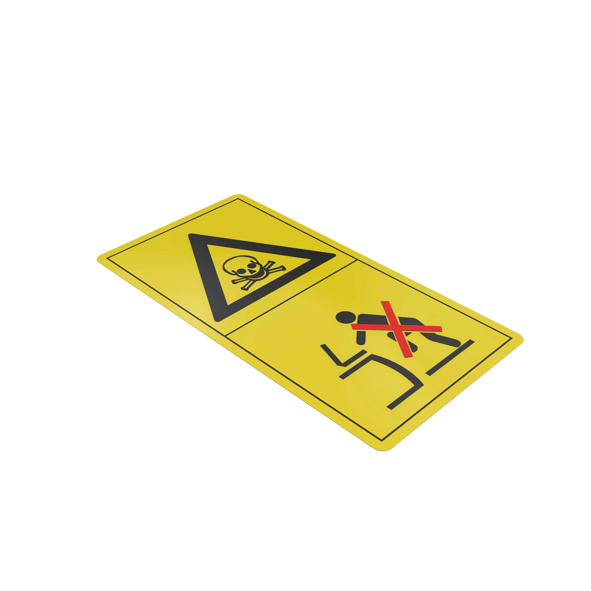LABEL, POISONING DANGER
