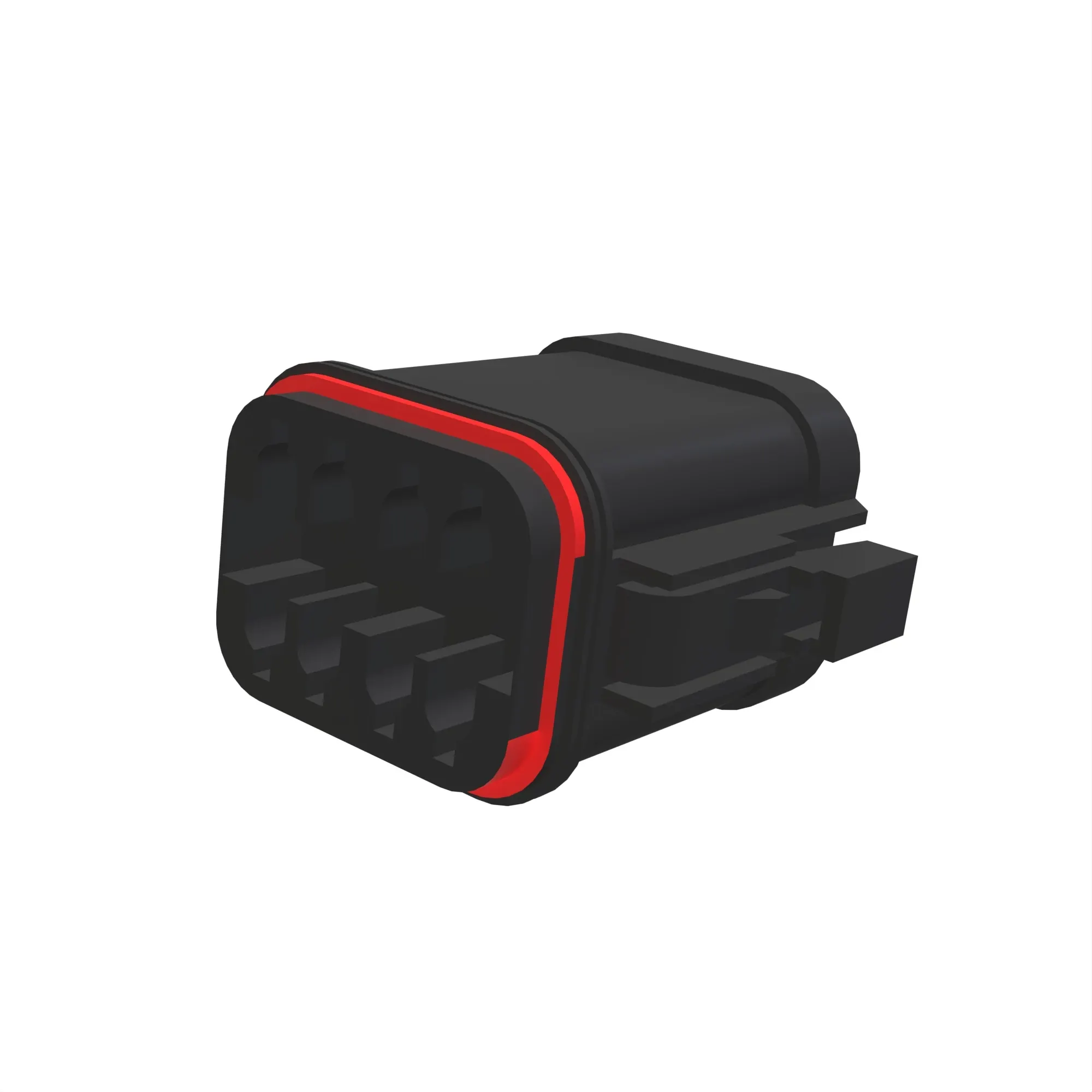 Conn Deutsch Dt 8W Ms Blk Plstc