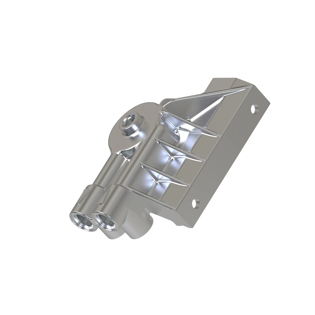 Filter Head, Oil Filter Header W/ V