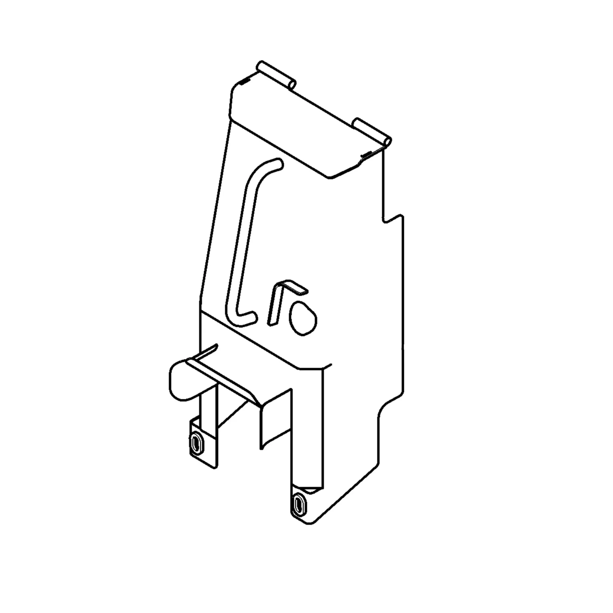John Deere Cutting Mechanism Shield Cover - F734689
