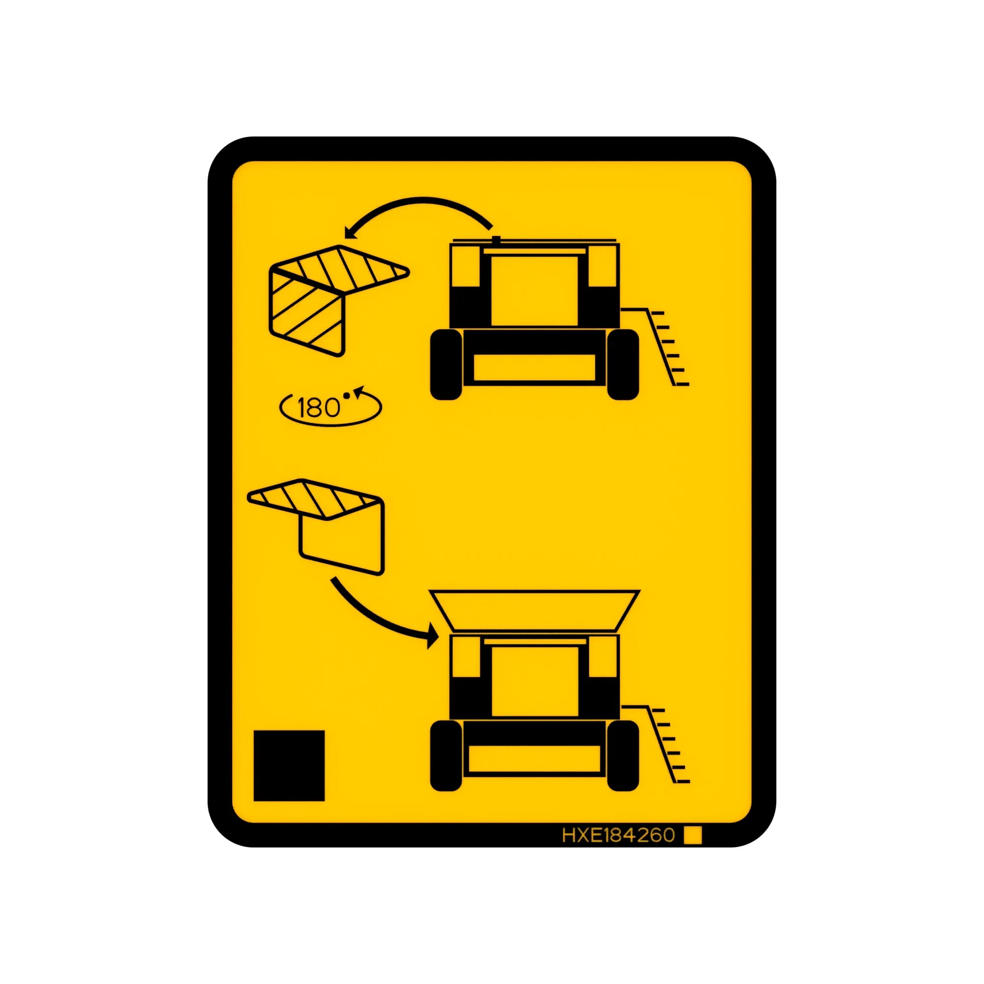 John Deere Label - HXE184260