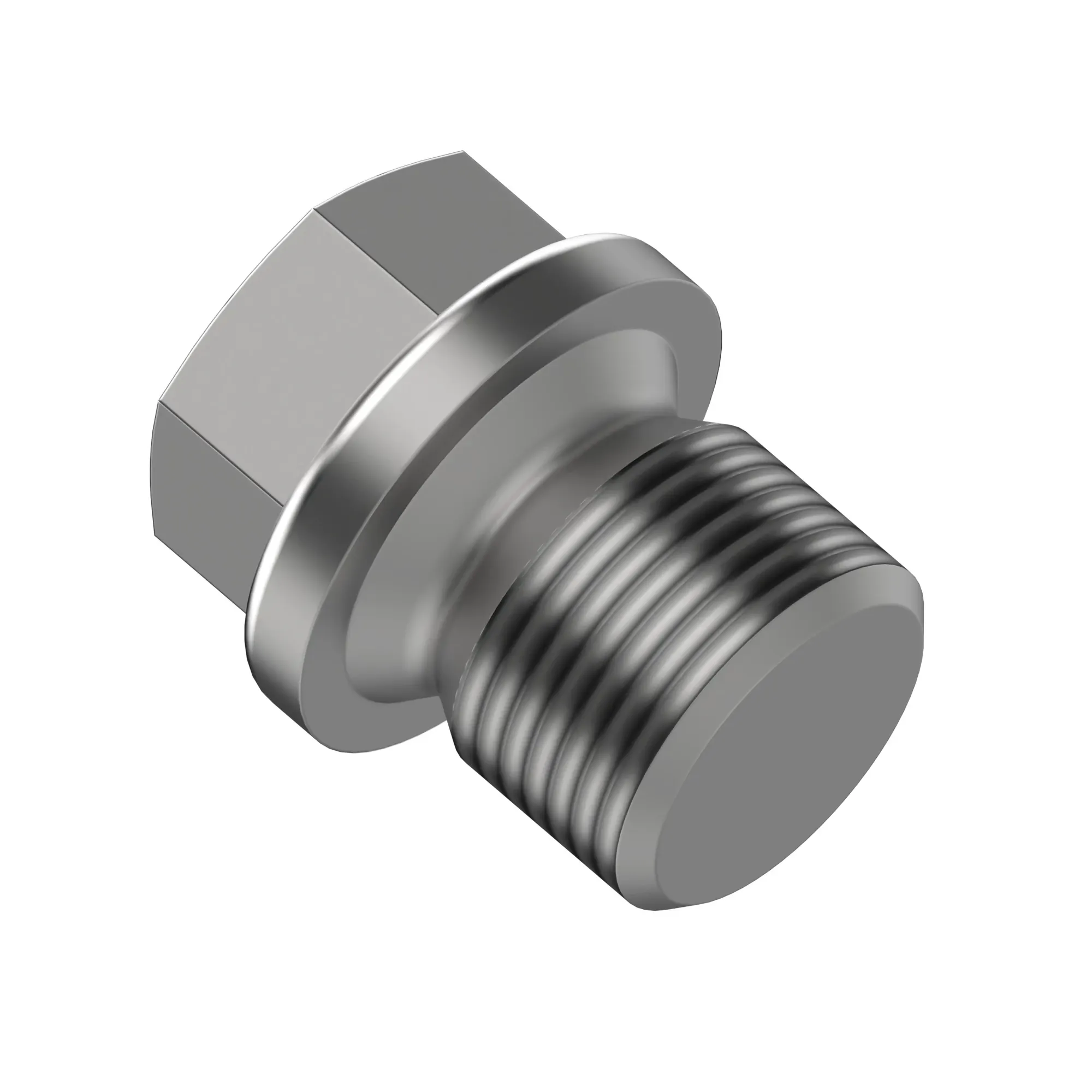 PLUG, DRAIN, WHITWORTH, HEX FLNG