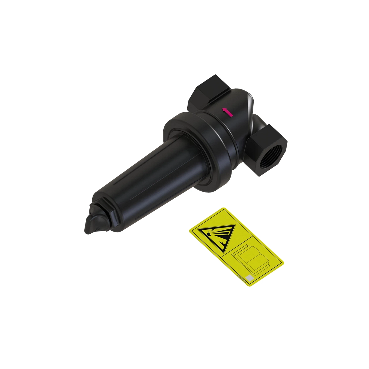 Strainer, 80 Mesh 1" NPT, Text Free