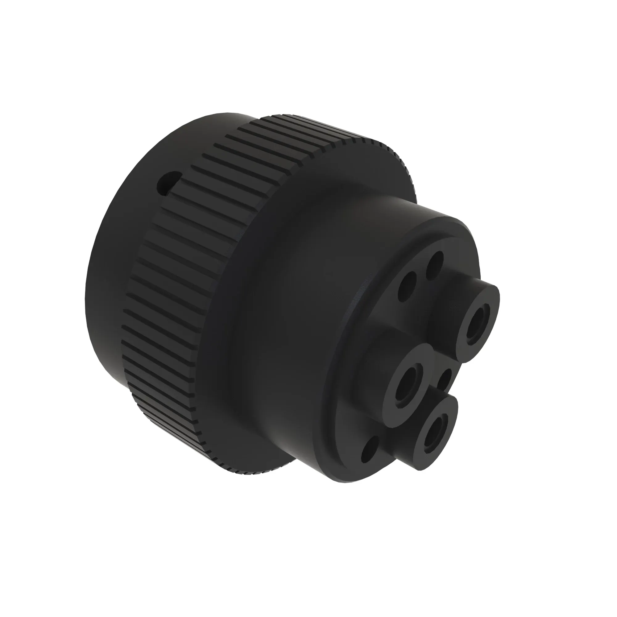 CONN DEUTSCH HDP20 7W MS BLK PLSTC