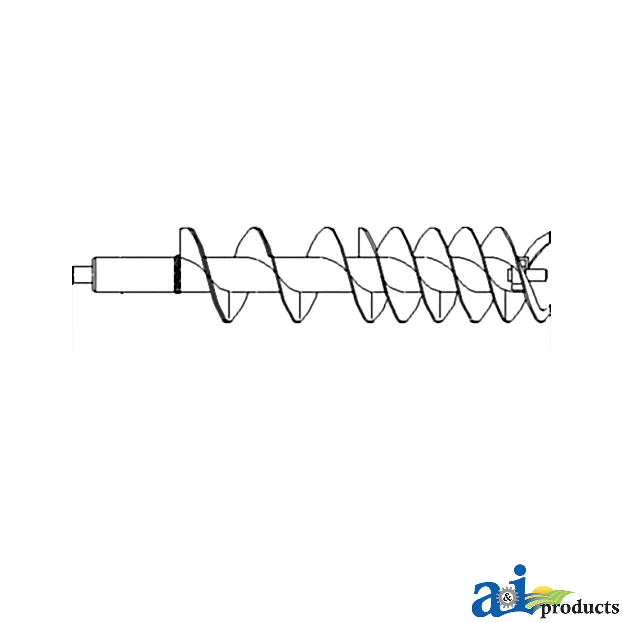 A&I Products Clean Grain Tank Loading Auger - A-AH218485