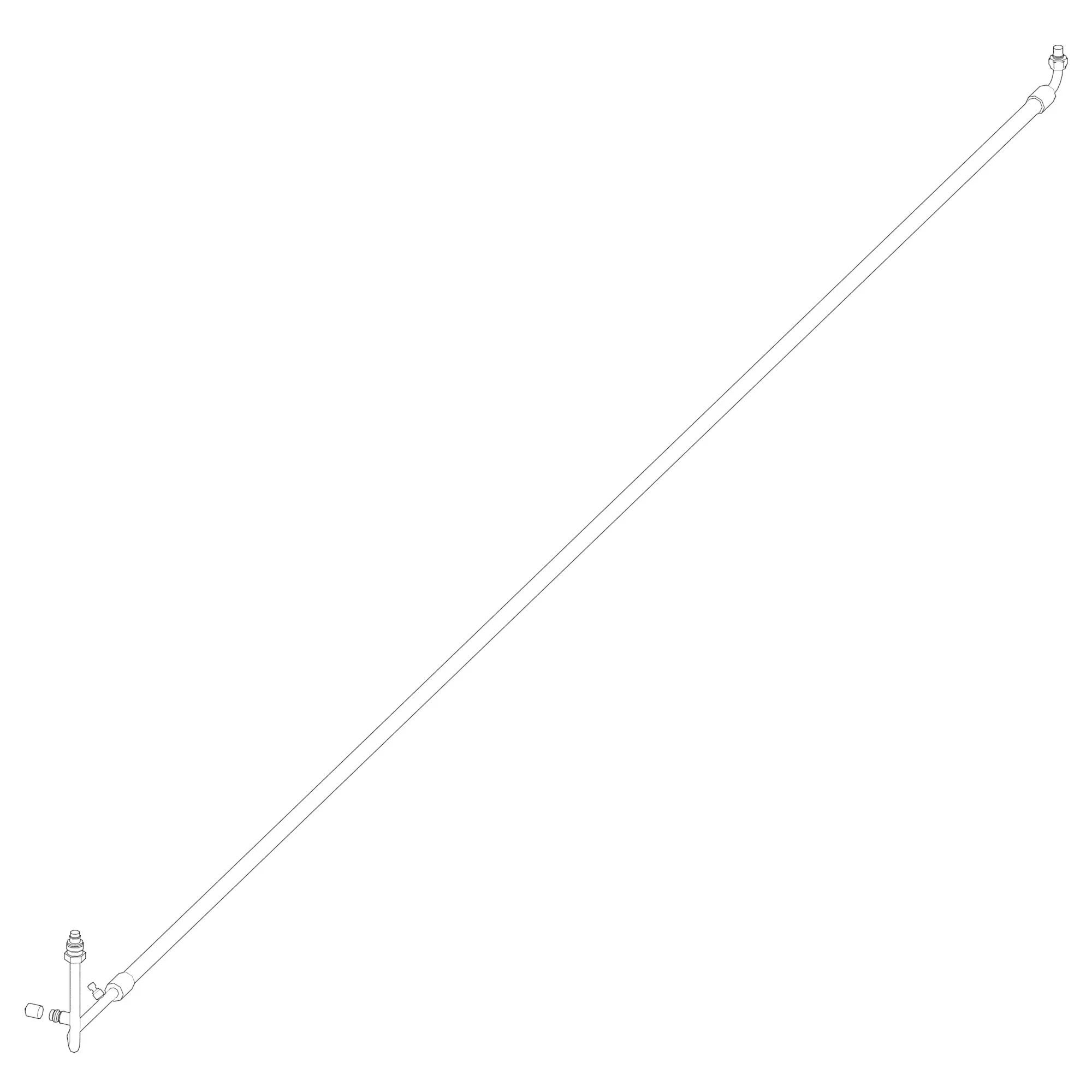 HOSE (COMPRESSOR TO CONDENSER) COMPRESSOR TO CONDENSER