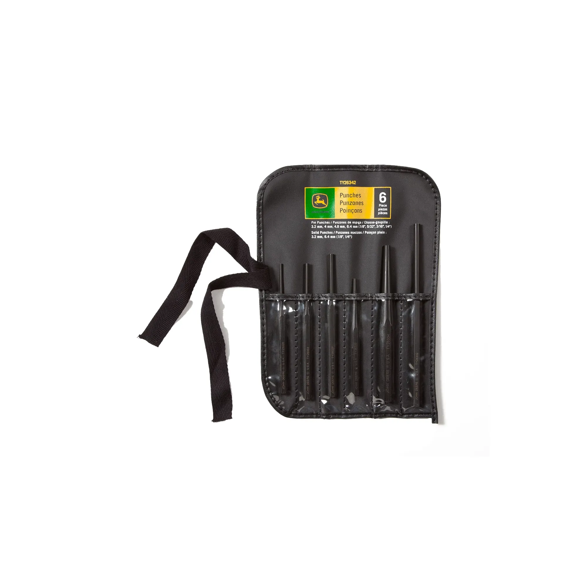 John Deere 6 Piece Pin and Punch Set - TY26342