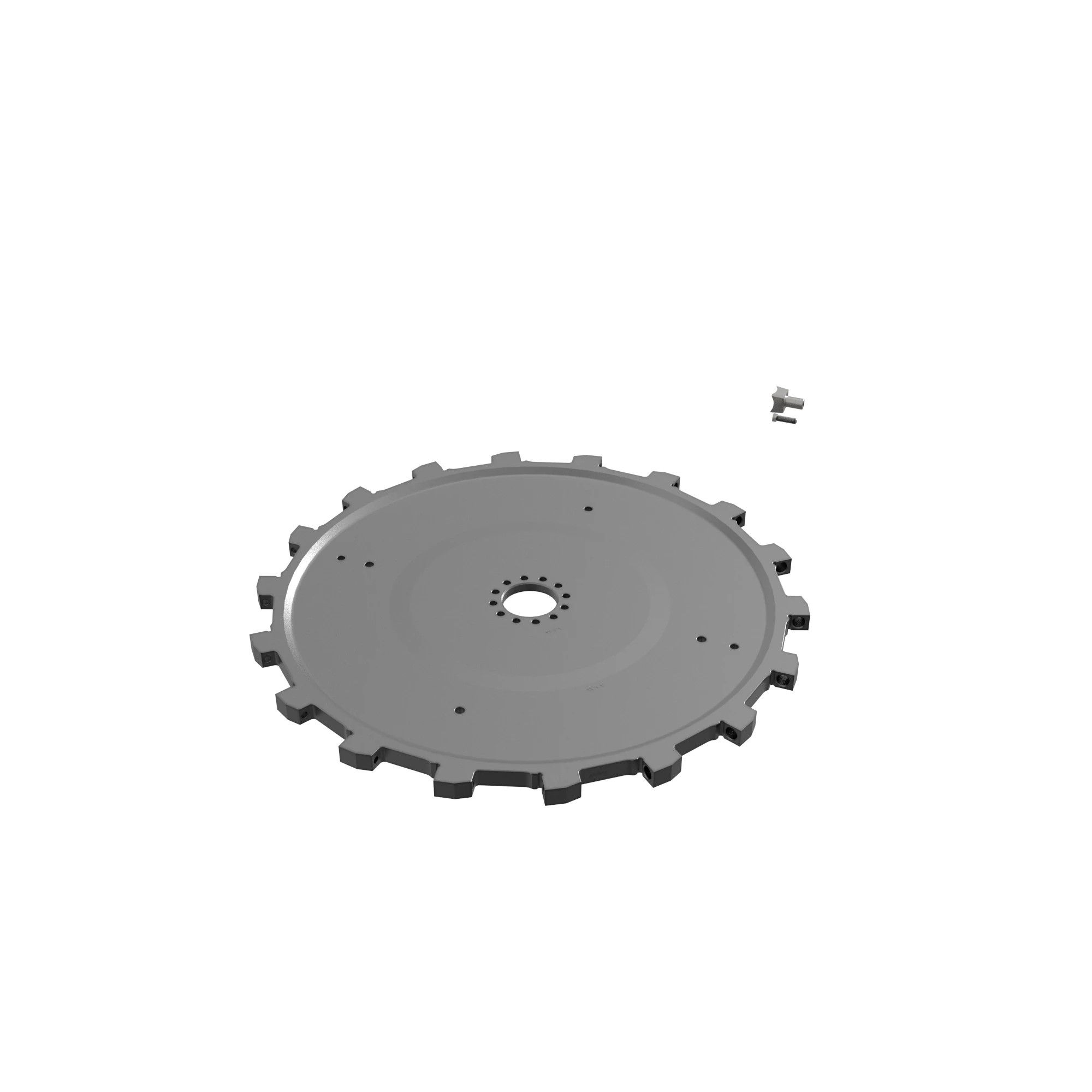 AT385036: Hardened Disc Saw Blade Kit, 56 Inch Diameter